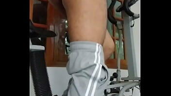 Indian boy working out for ass,butt