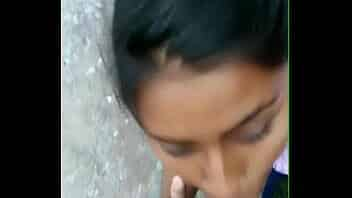 Indian girl sucking cock